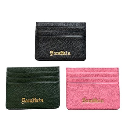 Samhain Leather Cardholder