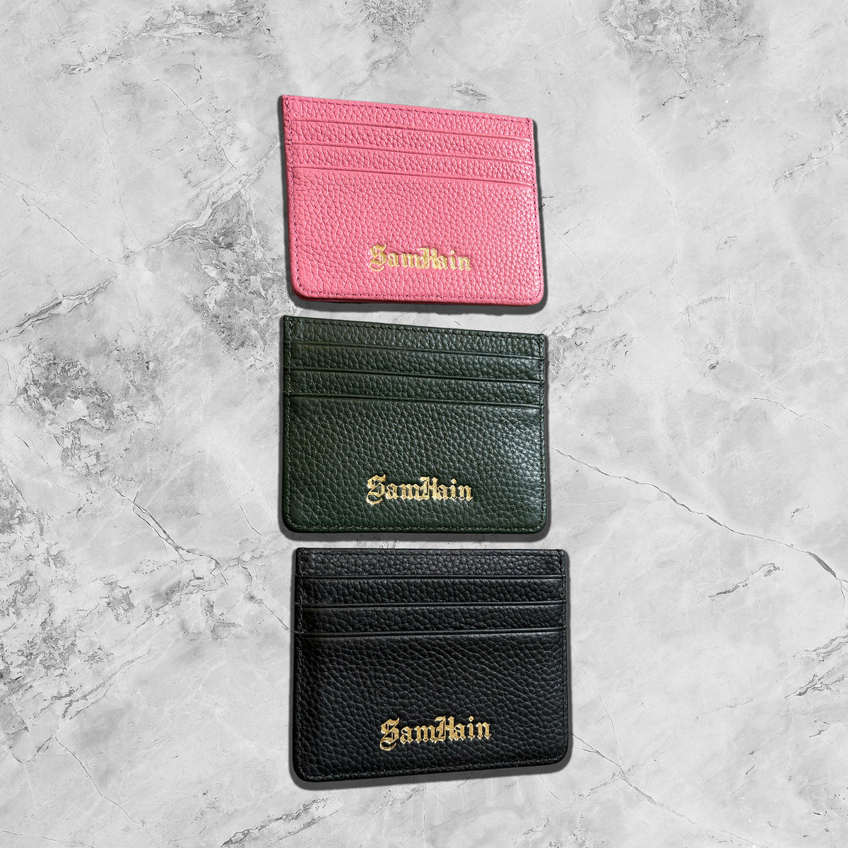 Samhain Leather Cardholder