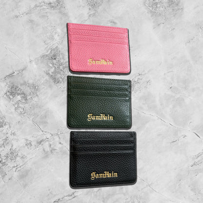 Samhain Leather Cardholder