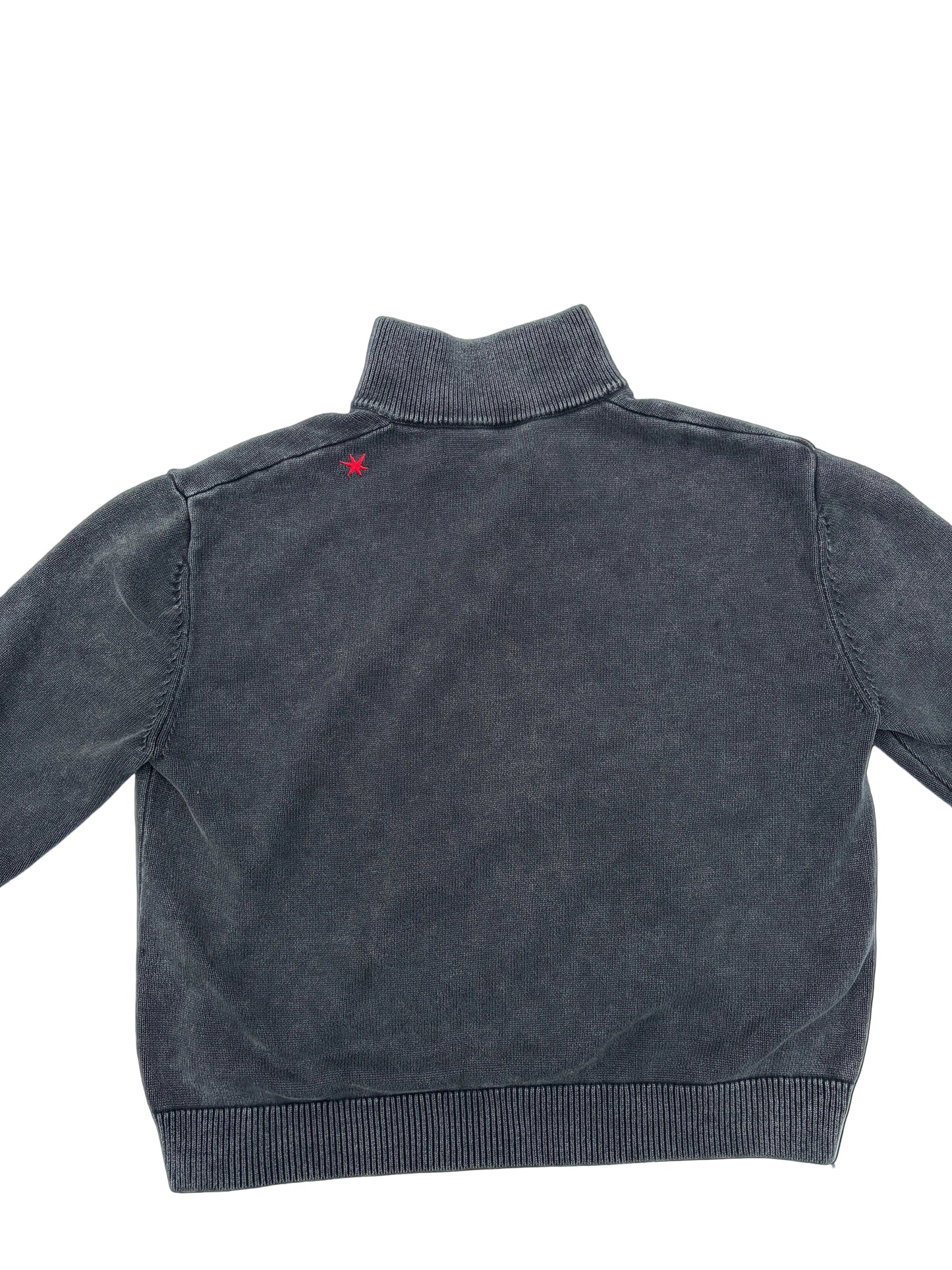 SAMHAIN ACID WASH QUARTER ZIP