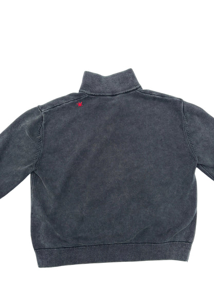 SAMHAIN ACID WASH QUARTER ZIP
