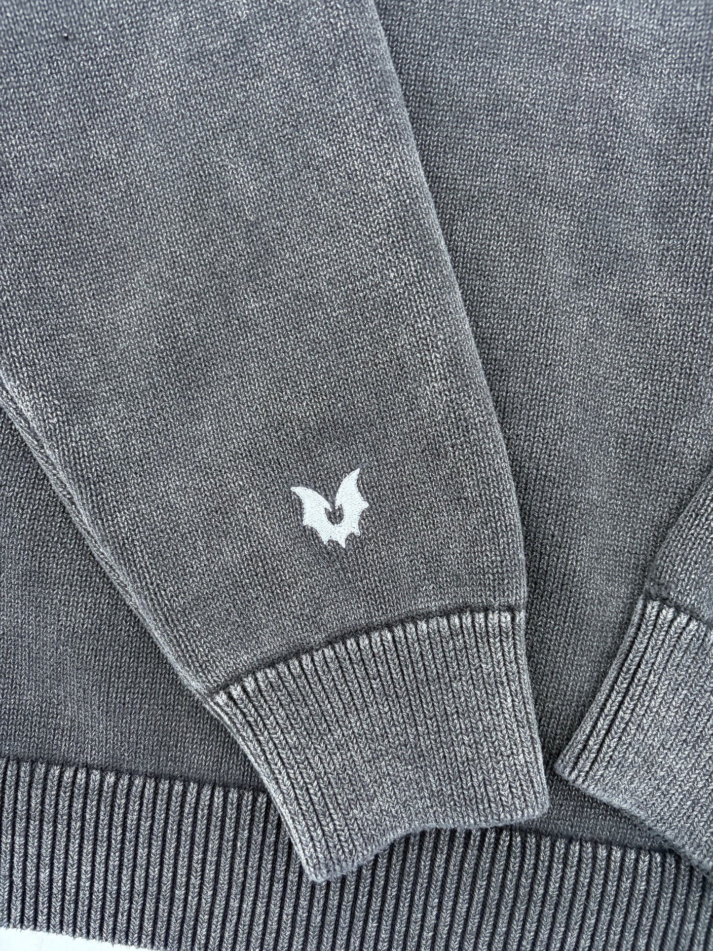 SAMHAIN ACID WASH QUARTER ZIP