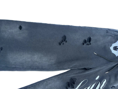 SAMHAIN DISTRESSED WASH SWEATPANTS